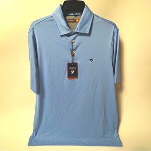 Cremieux Performance 3 Button Polo Mens Size Med